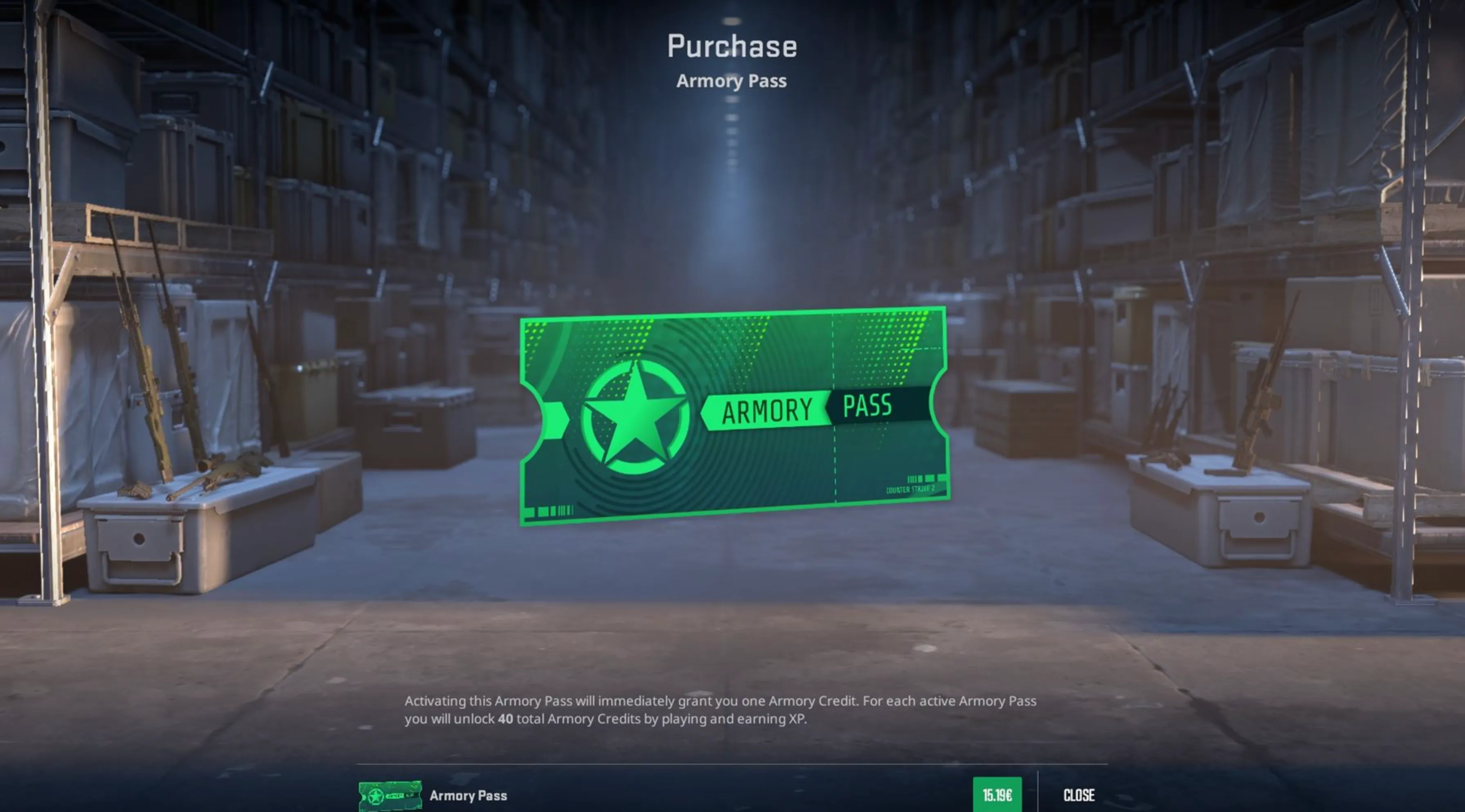 what is cs2 armory pass